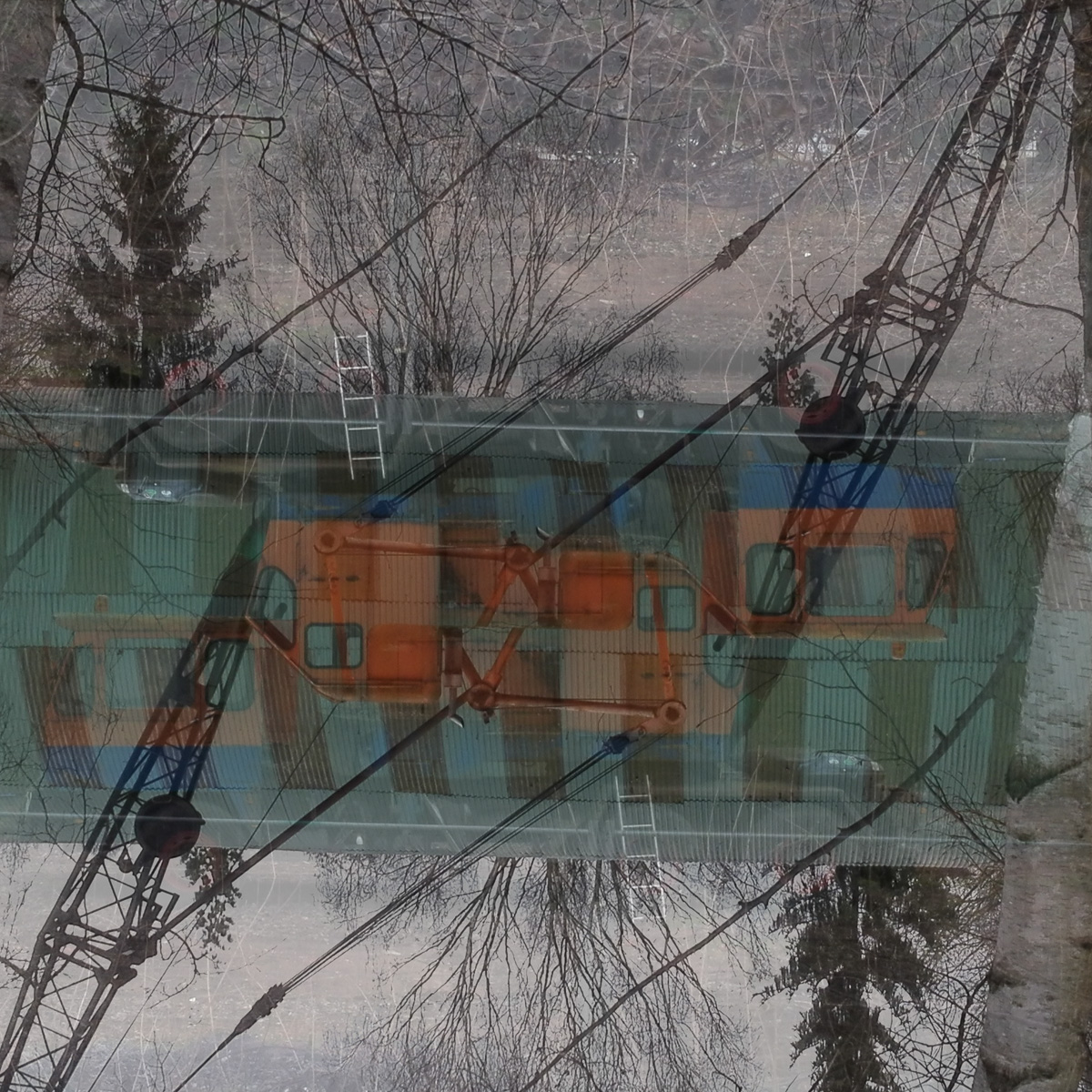 Fabriek, digitale collage