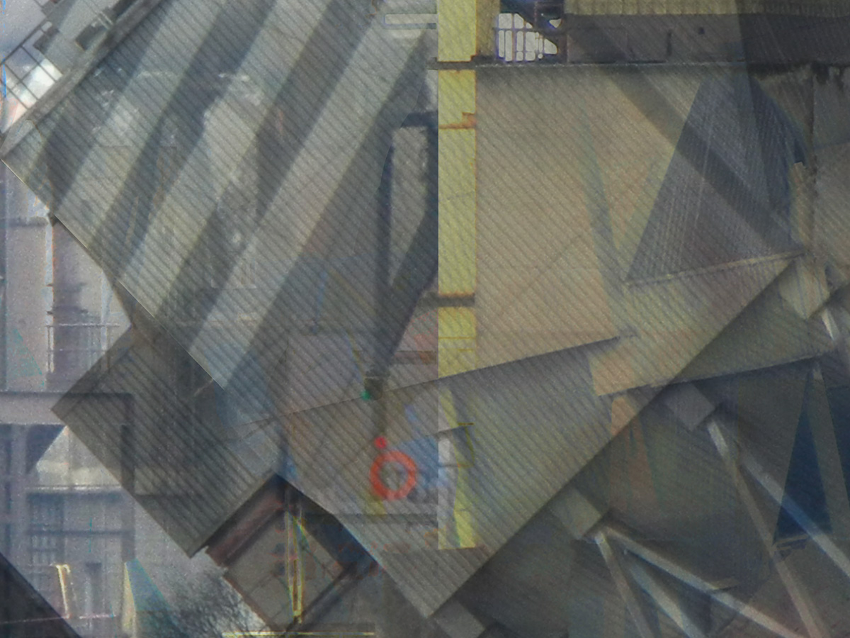 Fabriek, digitale collage